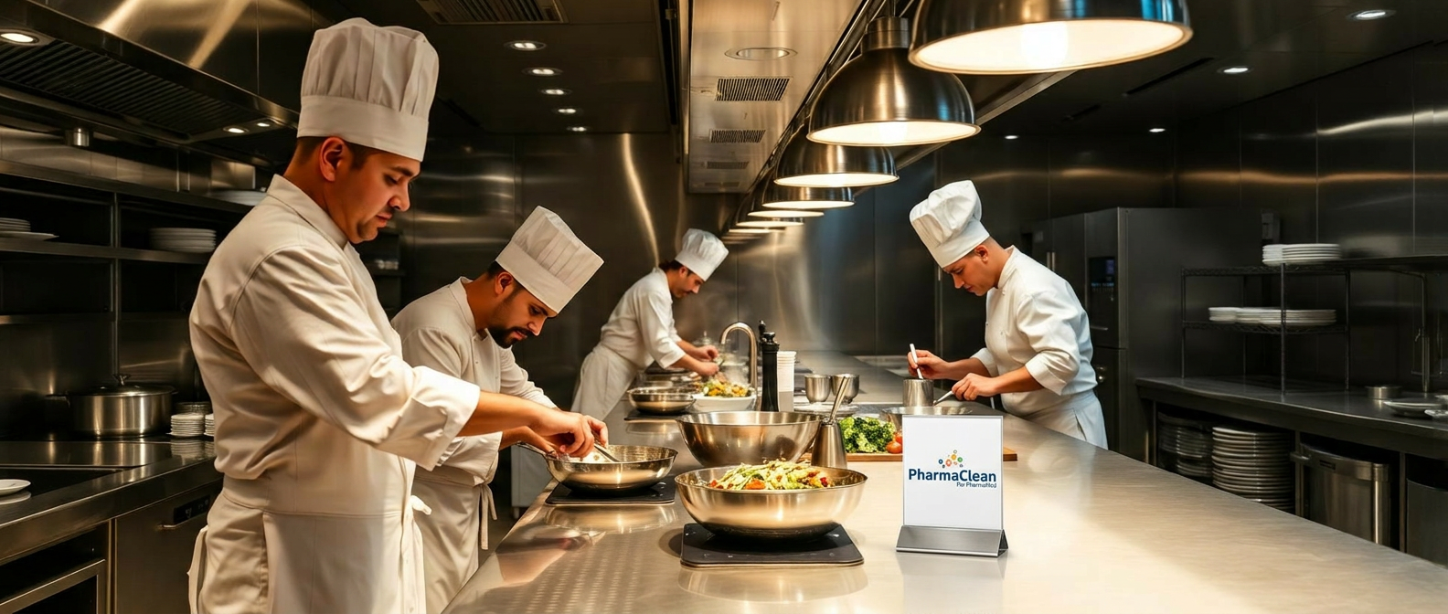 Service HORECA — table dressée